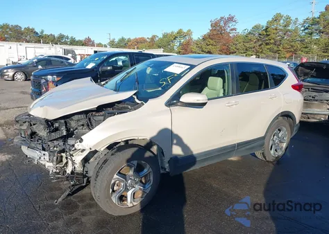 2018 Honda Cr-V Ex-L/Ex-L Navi из США, поврежденный, VIN 5J6RW2H8XJL019659